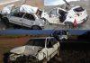 تصادف محور یزد- مهریز یک کشته و ۷ مصدوم برجای گذاشت