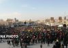 مردم یزد در محکومیت شهادت سپهبد قاسم سلیمانی راهپیمایی برگزار کردند