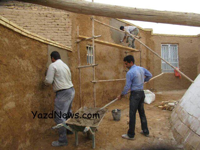 مرمت و بازسازی یک اثر ملی در یزد