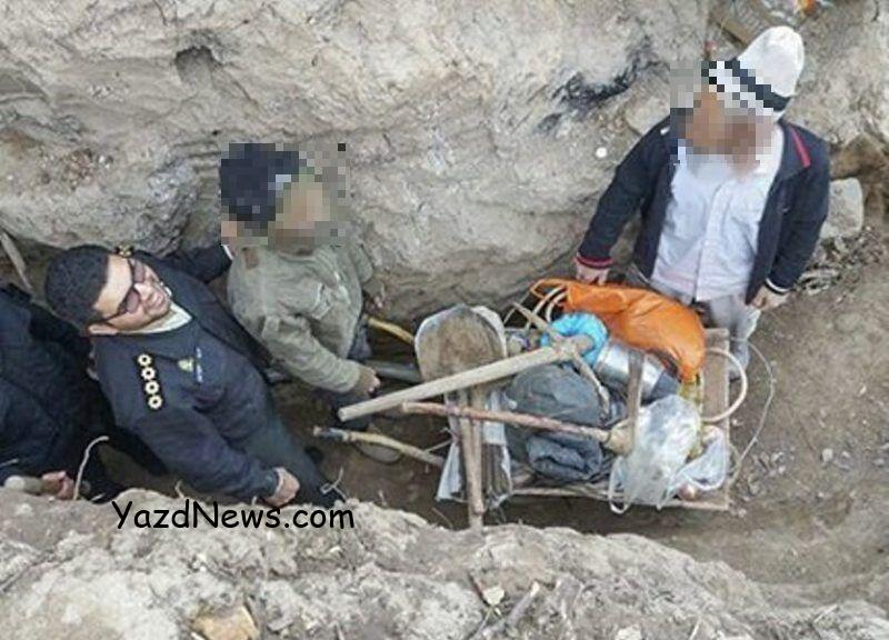 دستگیری پنج حفار غیرمجاز در تفت